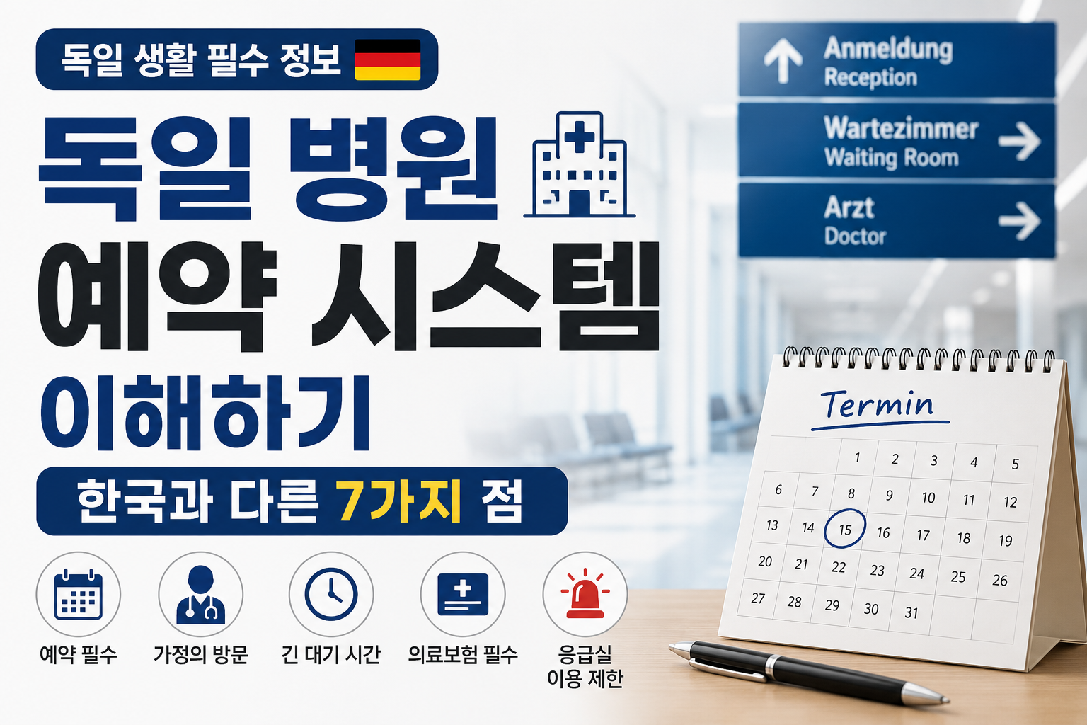 독일 병원 예약 시스템